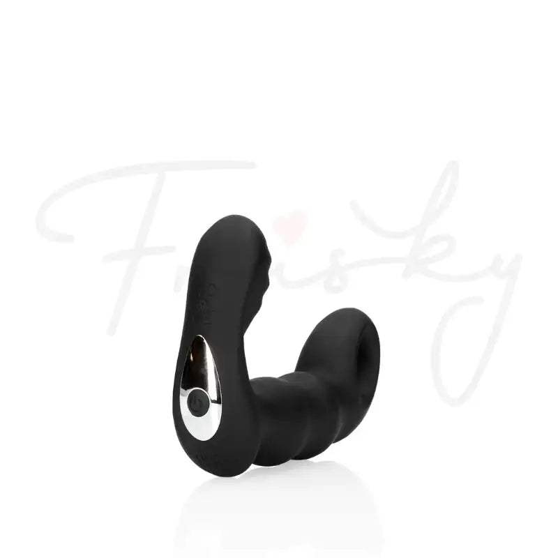 SHOTS Ouch! Beaded Vibrating Prostate Massager with Remote Control black Bluetooth connectivity for wireless stimulation experience Singapore