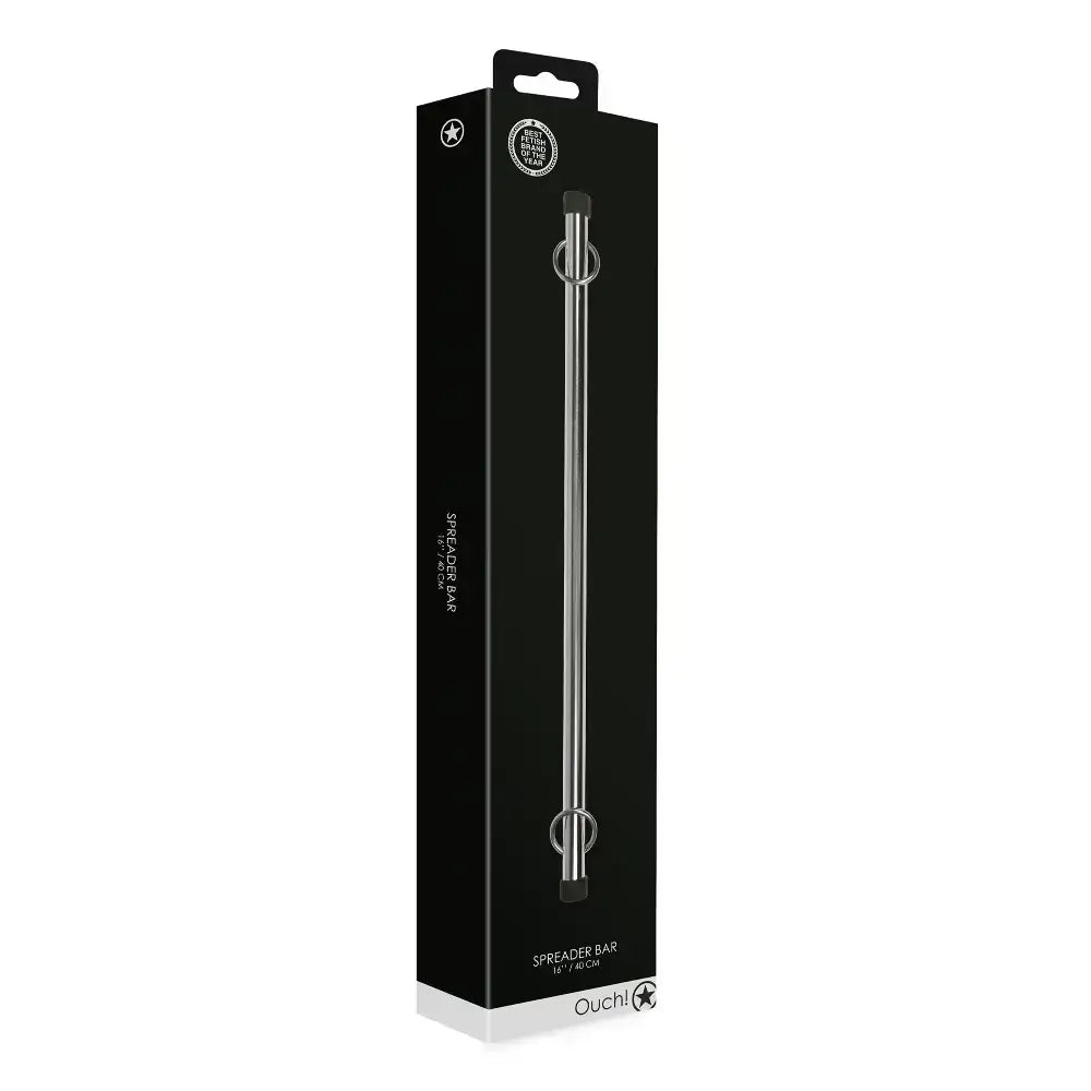 SHOTS Ouch! Spreader Bar 16'' / 40 cm high-quality metal construction ensures durability and safety for adult restraint scenarios Singapore