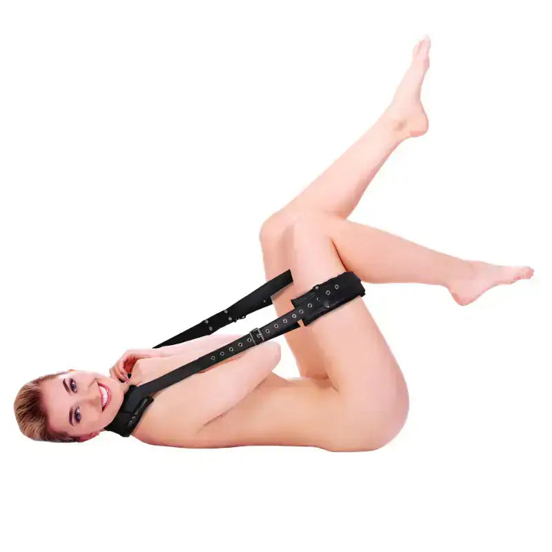 SHOTS Ouch! Padded Thigh Sling with Adjustable Straps wearable and portable design for discreet storage and travel Singapore