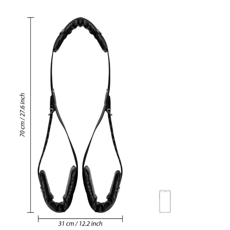 SHOTS Ouch! Padded Thigh Sling with Adjustable Straps soft padded design for comfortable restraint during interactive play sessions Singapore