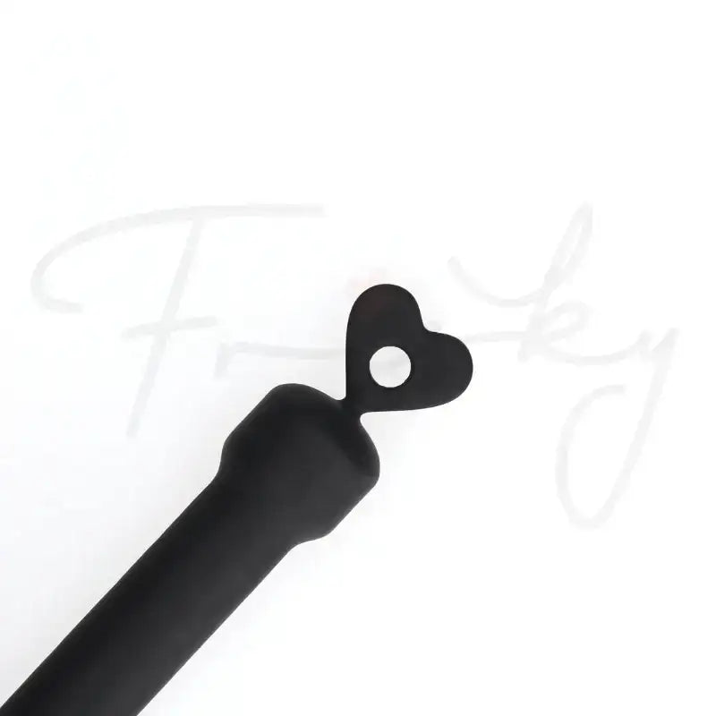 SHOTS Ouch! Beginners Silicone Whip black durable silicone material for long-lasting beginner-friendly adult accessory Singapore