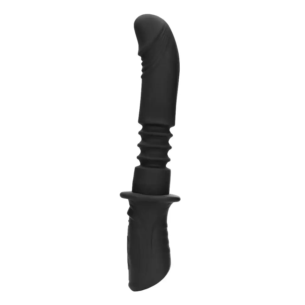 SHOTS Ouch! Hand Held Vibrating and Thrusting Sex Machine Black premium-quality materials ensuring durability, safety, and long-lasting tactile stimulation Singapore