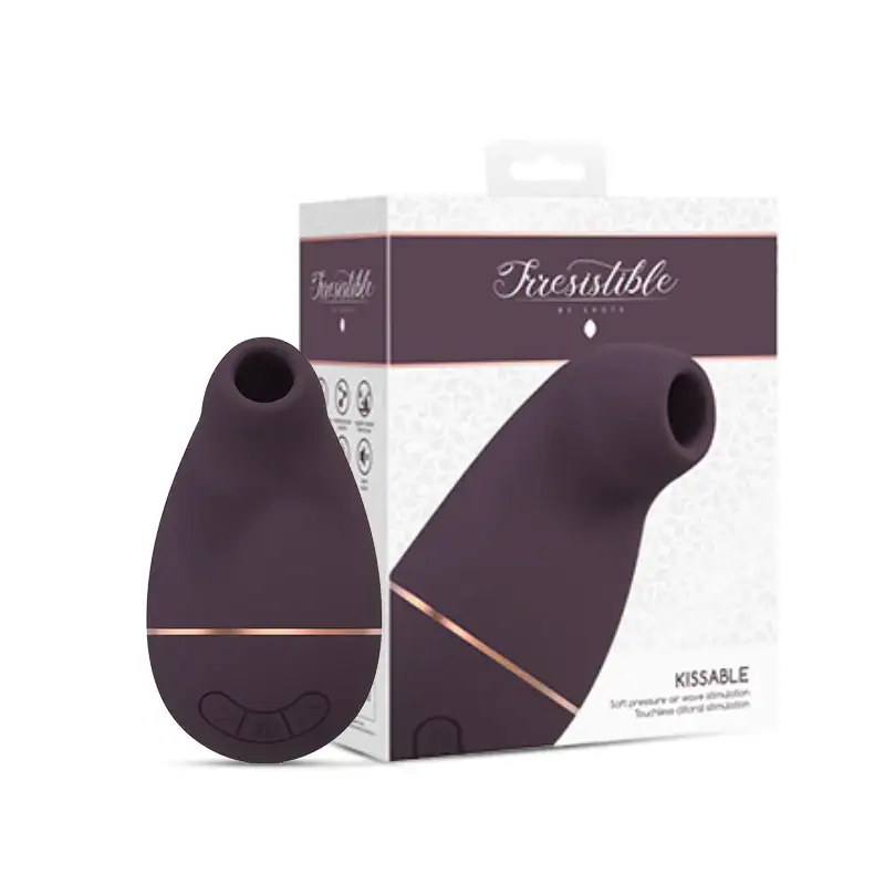 SHOTS Kissable Sucking Vibrator Purple Powerful stimulation toy for adults with innovative design Singapore