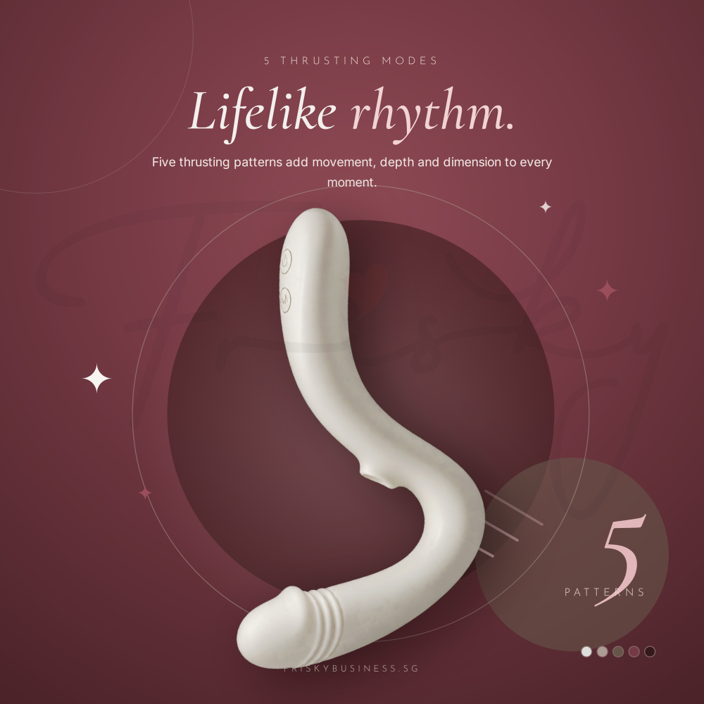 Pulse Grip - Female APP Control Thrusting and Suction Vibrator