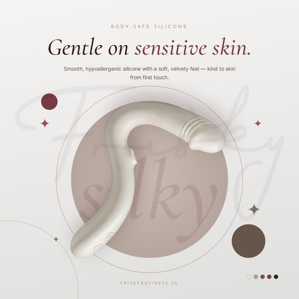 Pulse Grip - Female APP Control Thrusting and Suction Vibrator