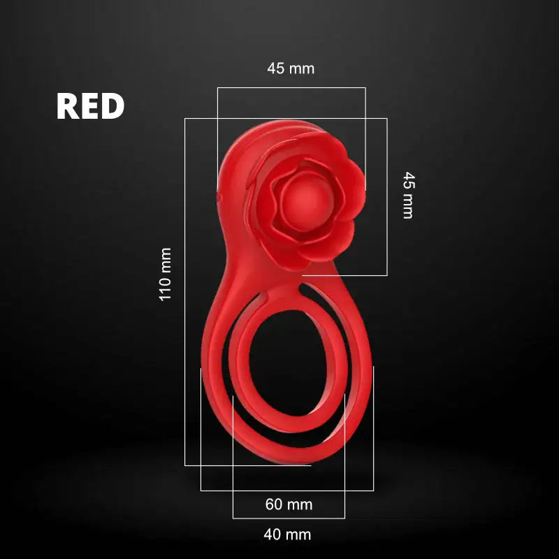Petal Pulsar - Vibrating Dual Cock Ring - Frisky Business Adult Sex Toys Shop