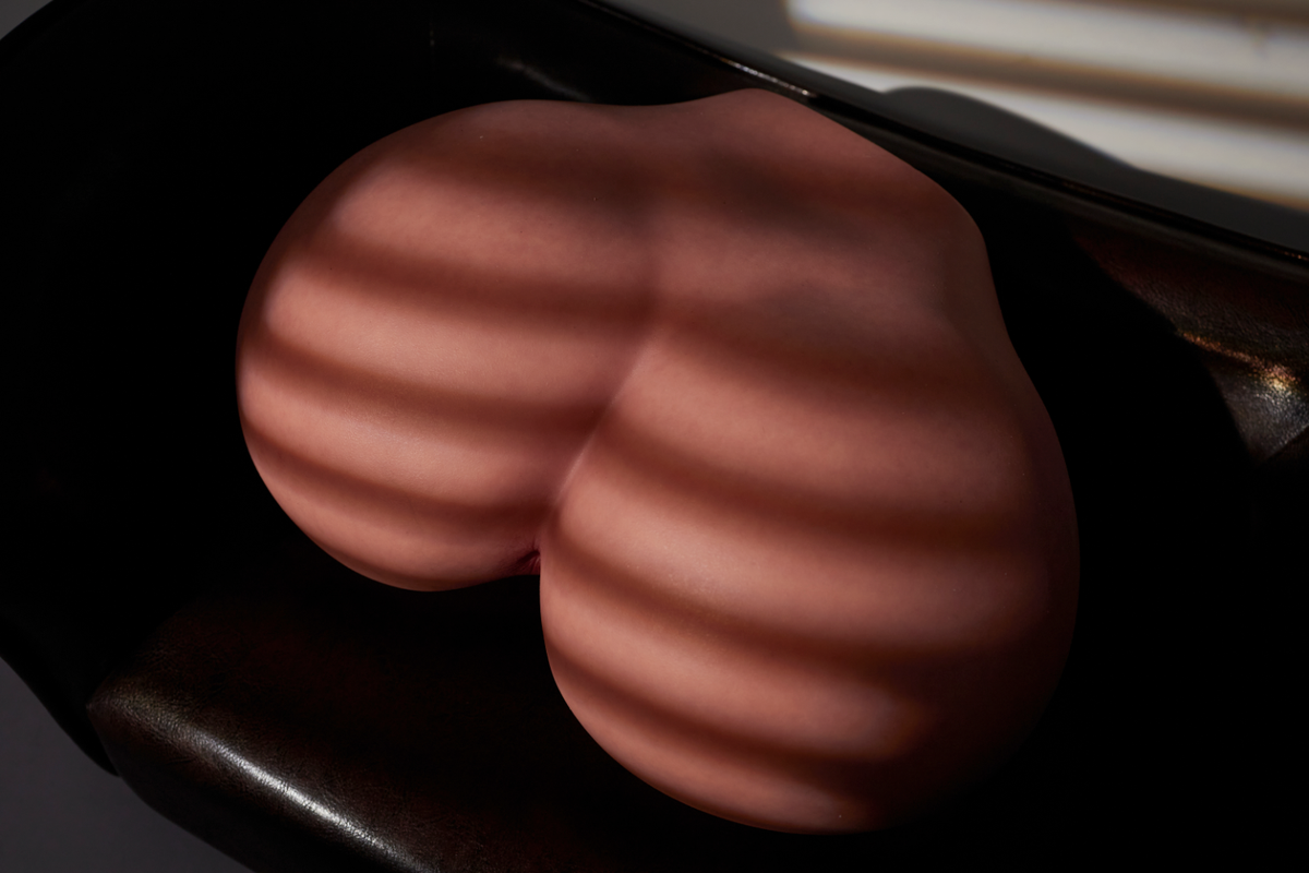 CLIMAX DOLL - RS-6 Silicone Butt Torso (Black)