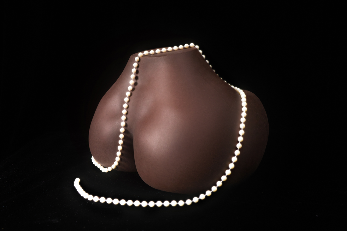 CLIMAX DOLL - RS-6 Silicone Butt Torso (Cocoa)