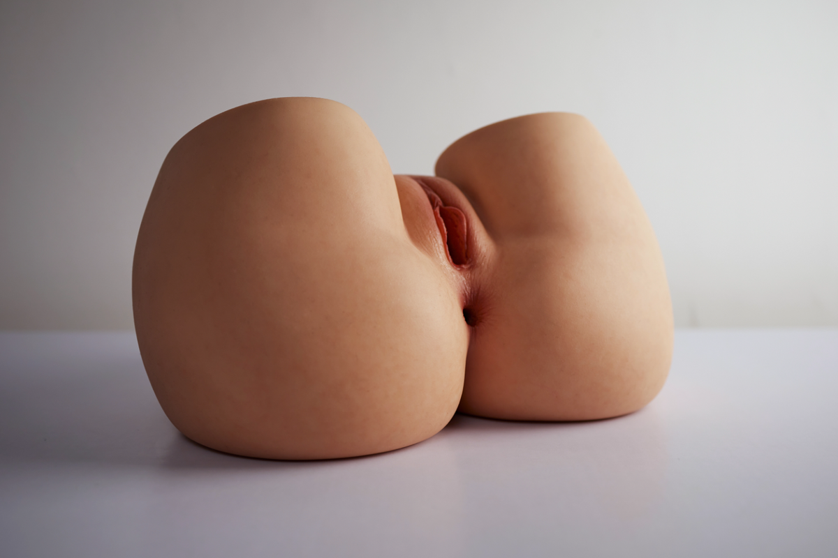 CLIMAX DOLL RS-6 Silicone Butt Torso (Yellow)