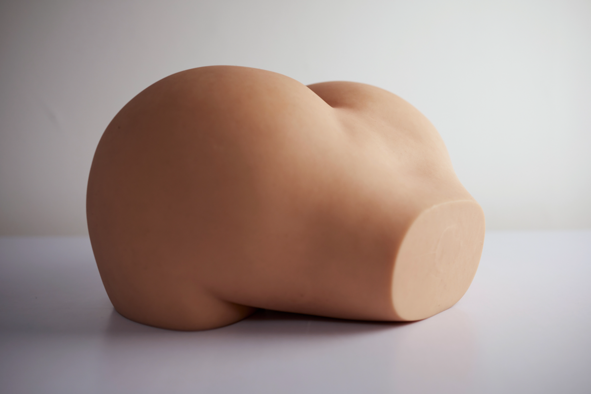 CLIMAX DOLL RS-6 Silicone Butt Torso (Yellow)