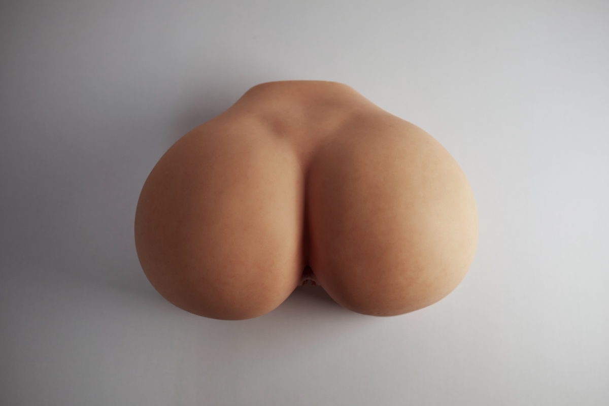 CLIMAX DOLL RS-6 Silicone Butt Torso (Yellow)