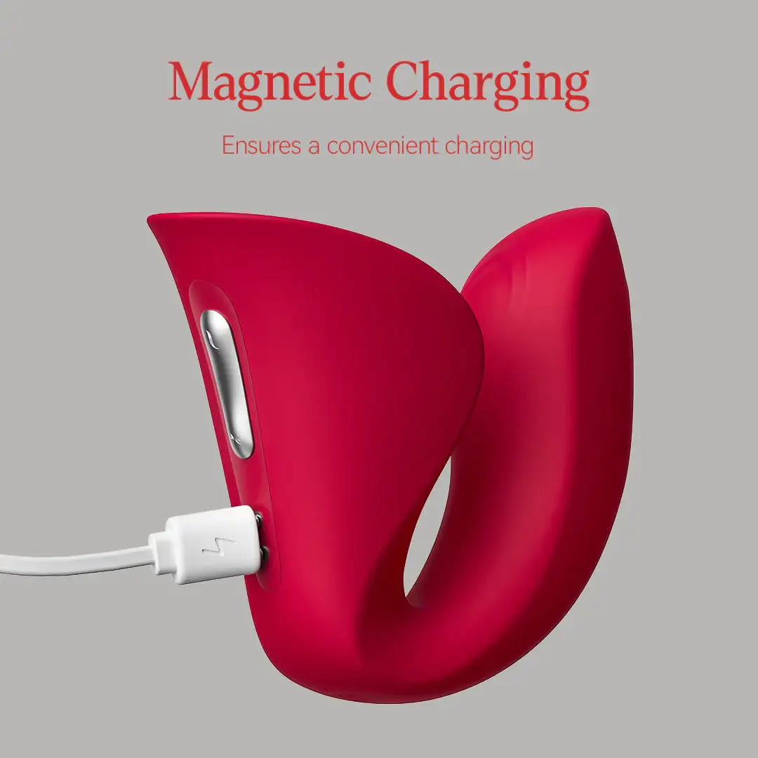 OSUGA Ridge soft silicone dual tapping stimulation device with smooth finish Singapore