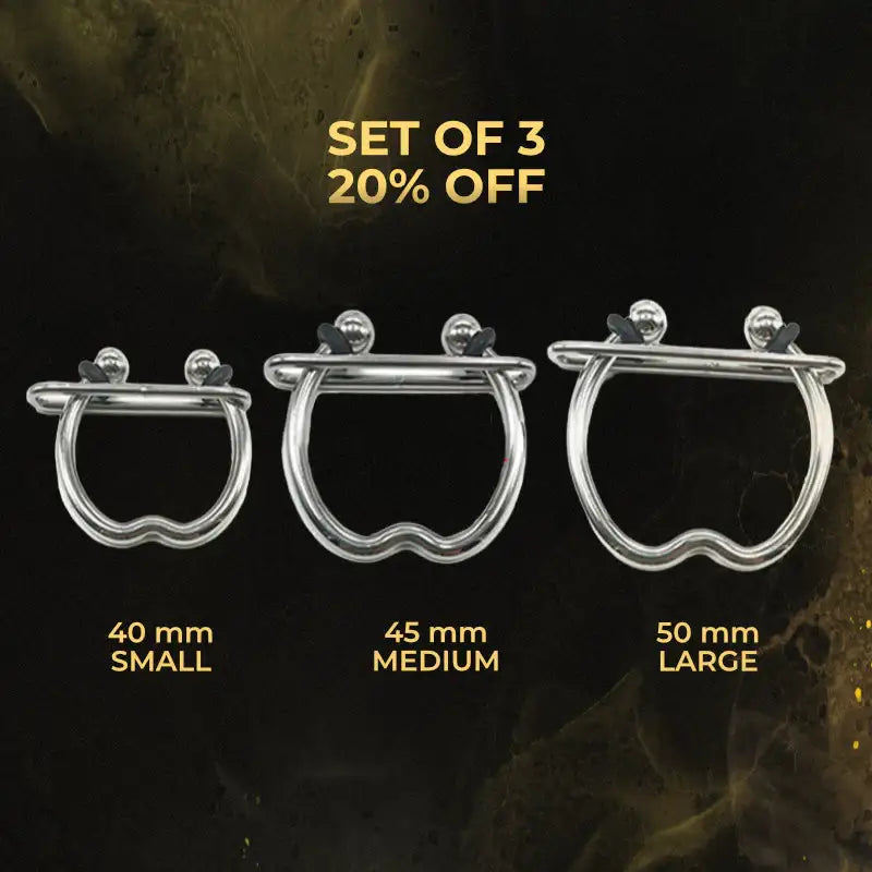 Desire's Halo - Stainless Steel Penis/Cock Ring - Frisky Business Adult Sex Toys Shop