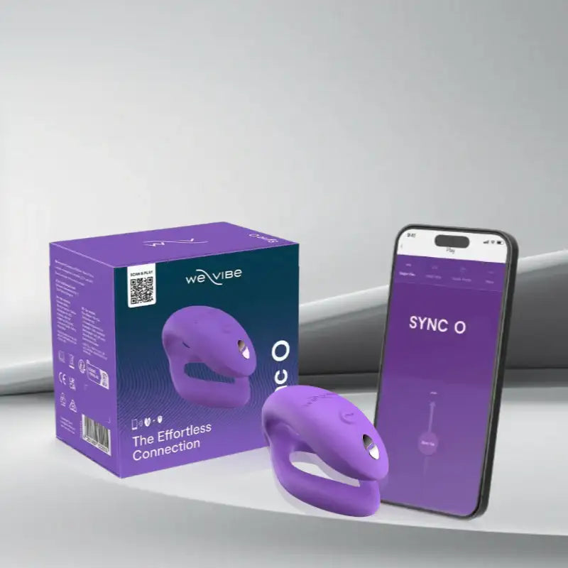 We-Vibe Sync O Light Purple couples toy enhancing shared intimacy and connection Singapore