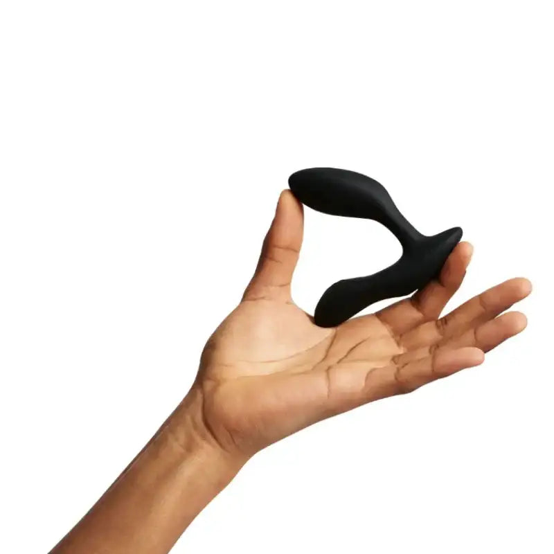 We-Vibe Vector+ Charcoal Black Lightweight and Flexible for Discreet Everyday Use Singapore