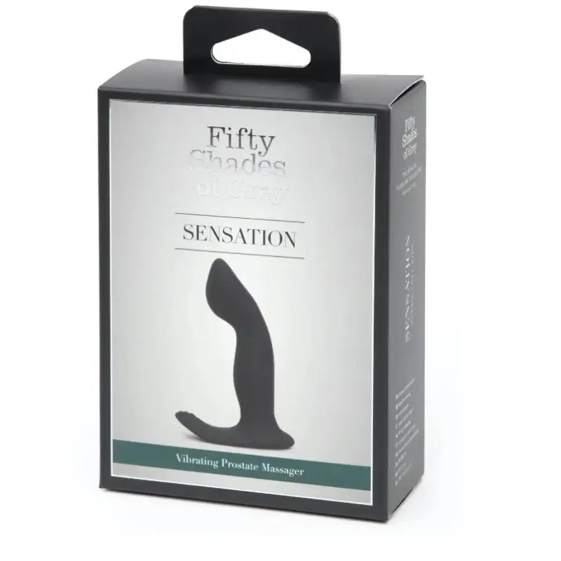 Fifty Shades Of Grey Sensation Rechargeable P-Spot Vibrator targeted prostate stimulation multi-speed vibration Singapore