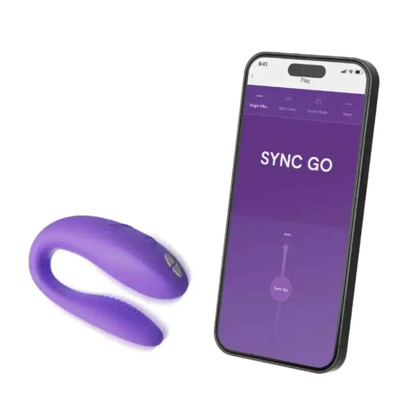 We-Vibe - Sync Go - Light Purple - Frisky Business Adult Sex Toys Shop