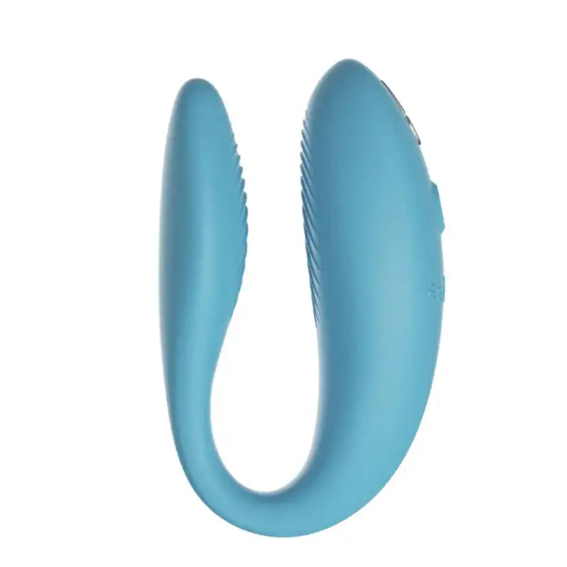 We-Vibe Sync Go Turquoise Rechargeable Couples Vibrator Ergonomic Shape Singapore