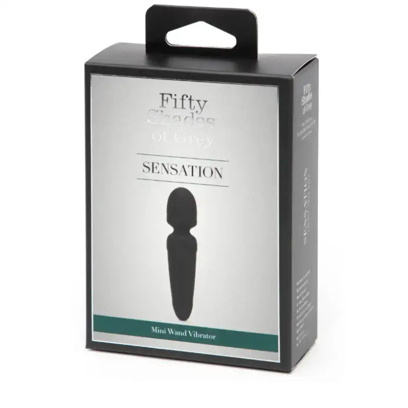 Fifty Shades Of Grey Sensation Rechargeable Mini Wand Vibrator Bluetooth enabled interactive pleasure device Singapore