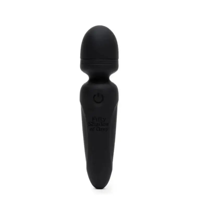 Fifty Shades Of Grey Sensation Rechargeable Mini Wand Vibrator multi-speed vibration quiet motor ergonomic shape Singapore