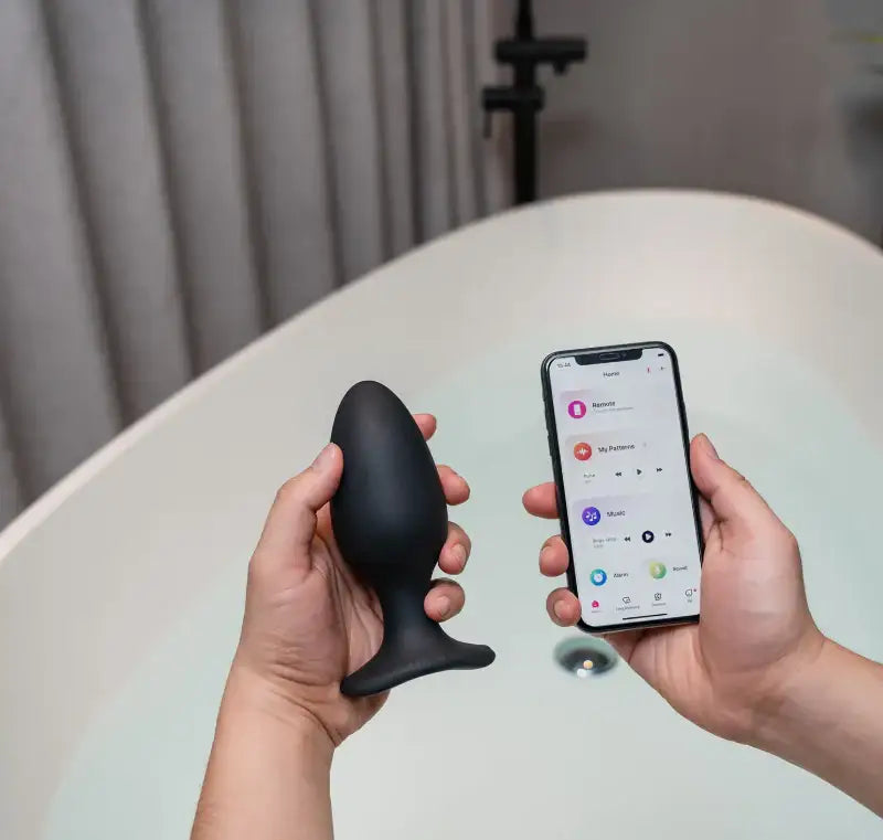 Lovense Hush 2 L body safe silicone smooth finish premium wearable device Singapore