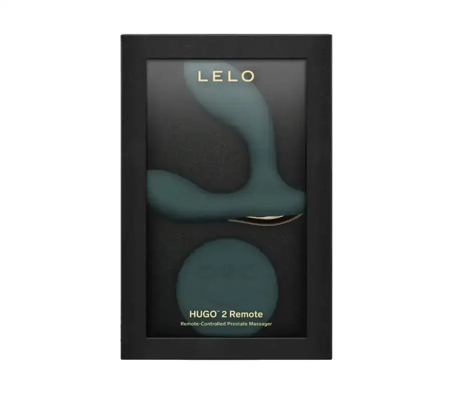 LELO Hugo 2 Green rechargeable prostate massager with Bluetooth app control and versatile vibration patterns for personalized stimulation Singapore