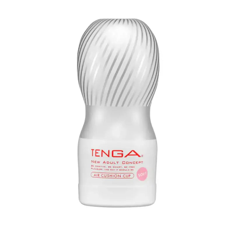 Tenga Air Flow Cup Masturbator Gentle White Innovative Design Soft Interior Durable Silicone Singapore