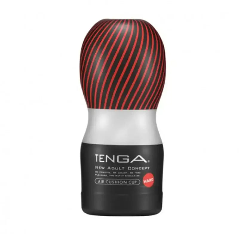 Tenga Air Flow Cup Masturbator Hard Black Innovative Design Durable Silicone Comfortable Grip Singapore