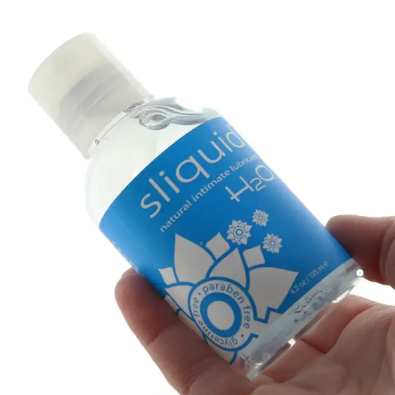 Sliquid - Naturals H2O Intimate Water Based Lubricant Glycerine And Paraben Free 125ml - Frisky Business Adult Sex Toys Shop