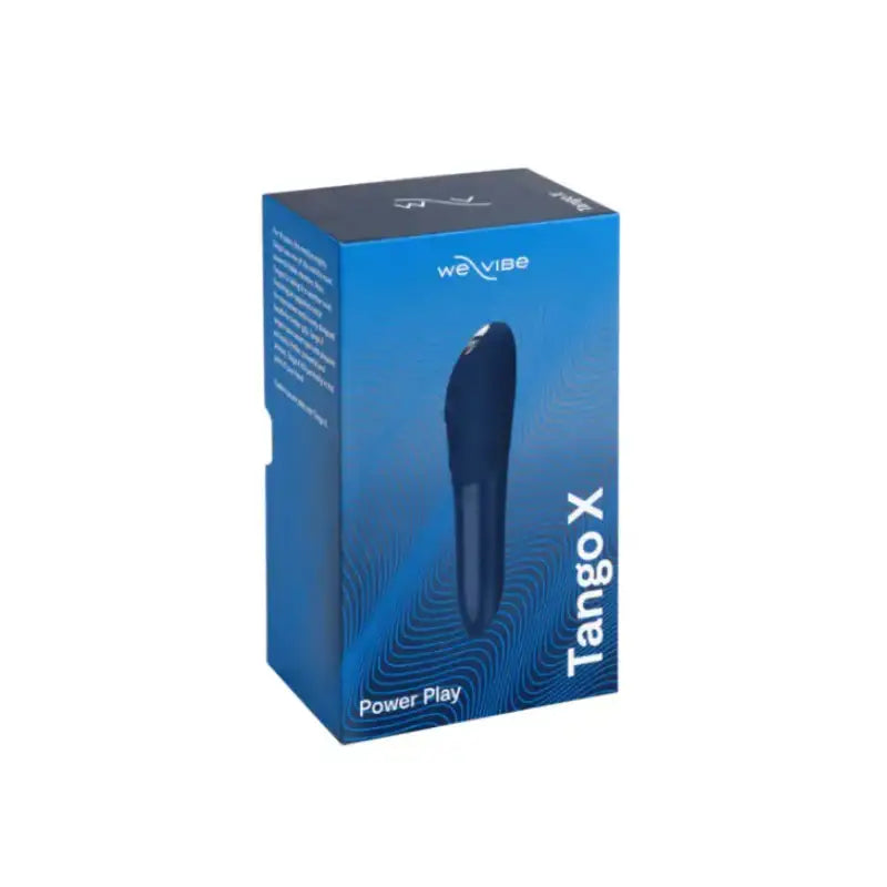 We-Vibe Tango X Midnight Blue lightweight and discreet design ideal for travel or storage Singapore