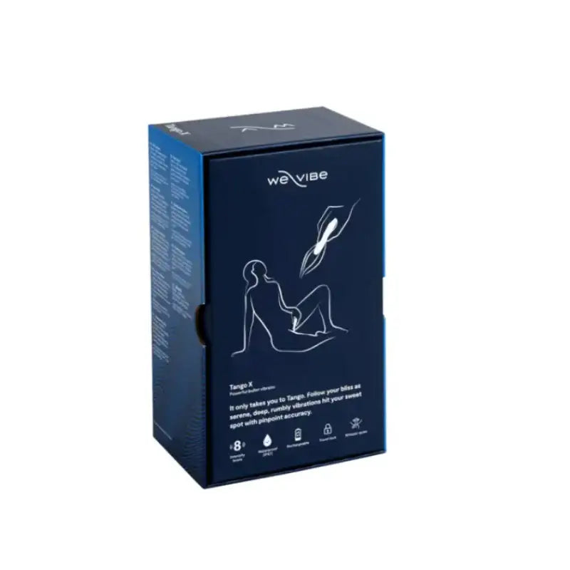 We-Vibe Tango X Midnight Blue versatile personal massager suitable for daily wellness routines Singapore