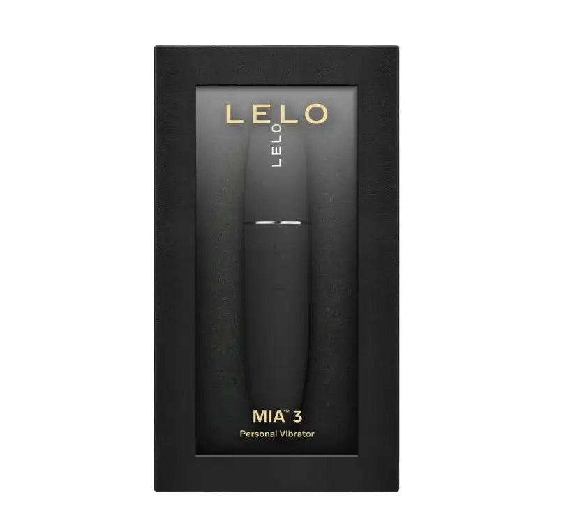 LELO Mia 3 Clitoral Vibrator Black soft silicone material with hygienic finish for easy cleaning and long-lasting performance Singapore