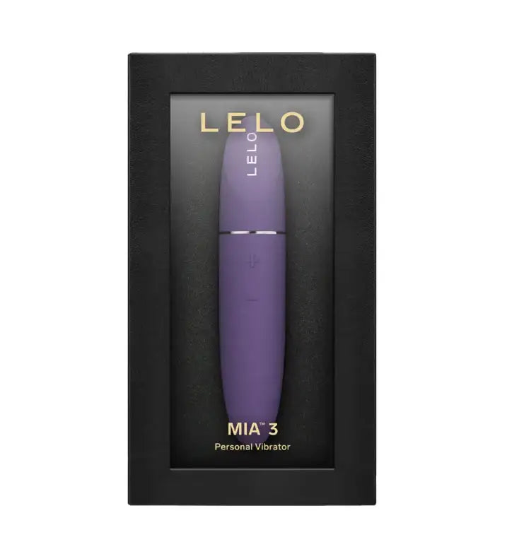 LELO Mia 3 Clitoral Vibrator Purple soft hypoallergenic silicone material with hygienic finish for easy cleaning Singapore