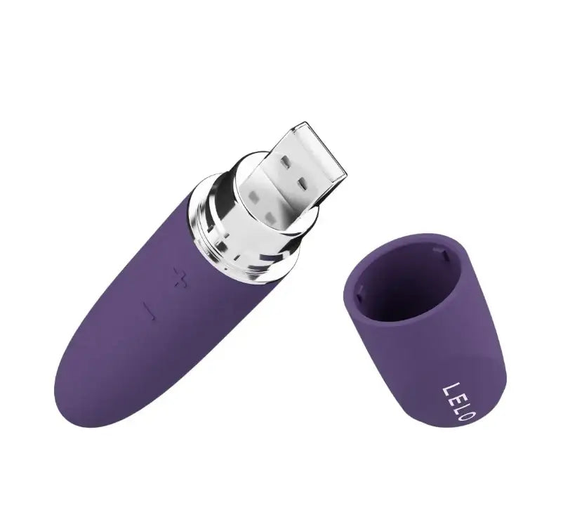 LELO Mia 3 Clitoral Vibrator Purple lightweight mini massager with ergonomic shape for ease of use and comfort Singapore