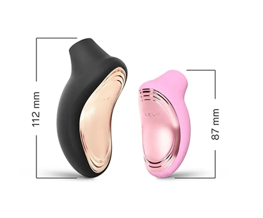 LELO Sona 2 Travel Sonic Clitoral Massager Pink lightweight and compact sonic massager ideal for on-the-go use and portability Singapore