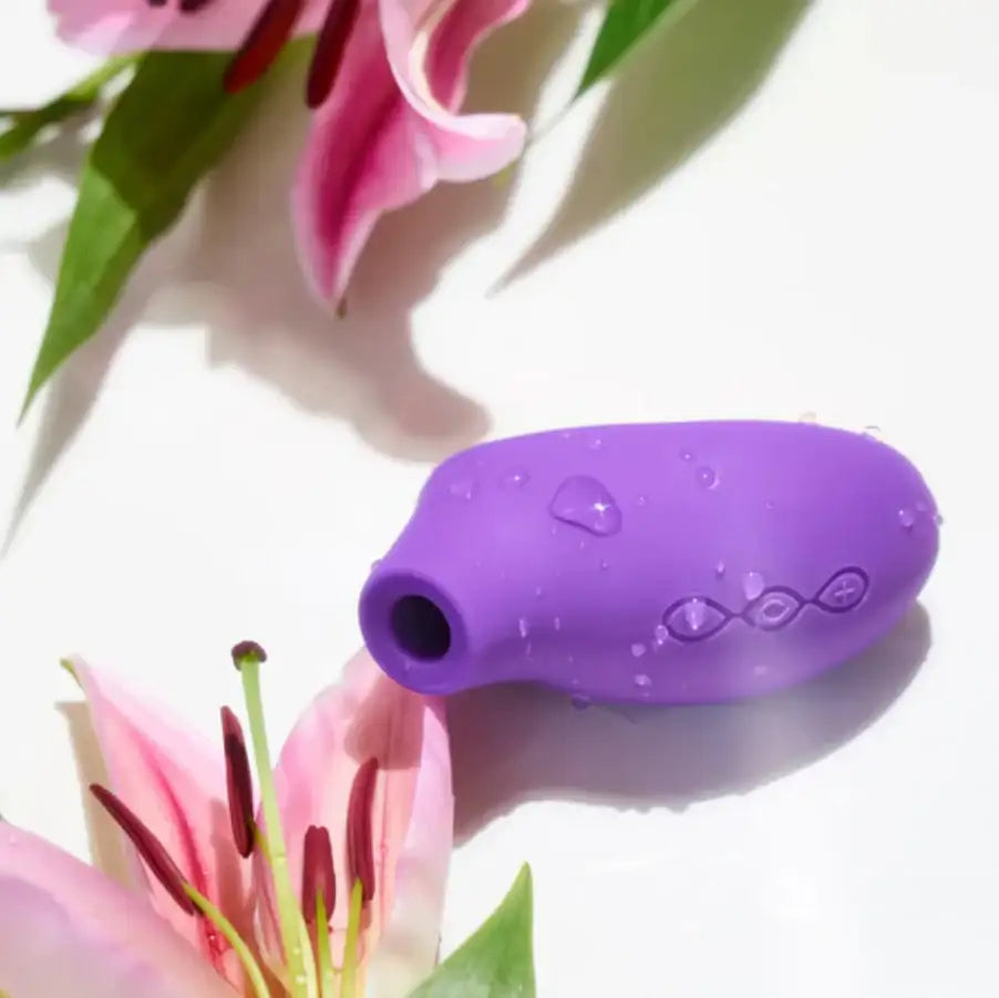LELO Sona 2 Travel Sonic Clitoral Massager Purple sleek, modern purple finish with quiet operation suitable for personal and travel use Singapore