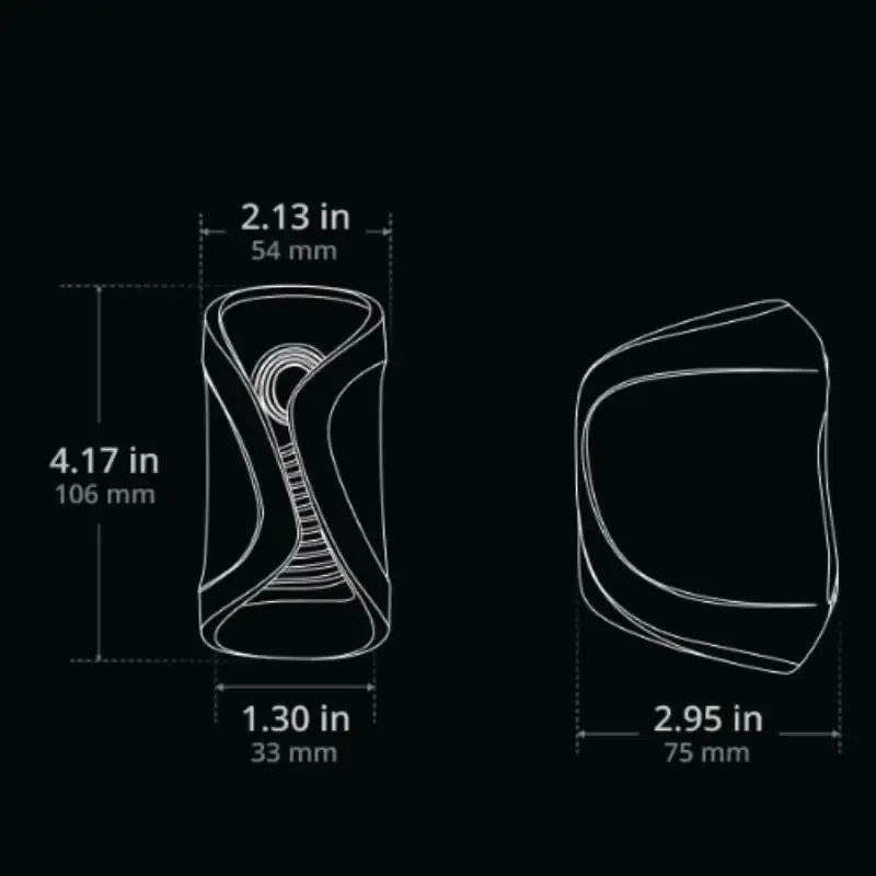 Lovense Gush 2 powerful motor oscillating stimulation adjustable intensity Bluetooth device Singapore