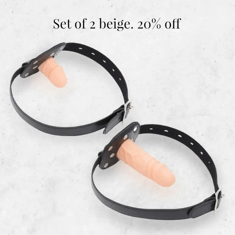 BDSM Mouth Gag Dildo - Frisky Business Adult Sex Toys Shop