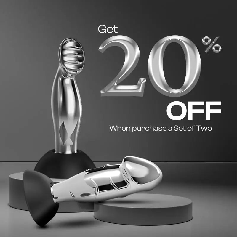 Nether Nirvana-Vibrating Metal Butt Plug - Frisky Business Adult Sex Toys Shop