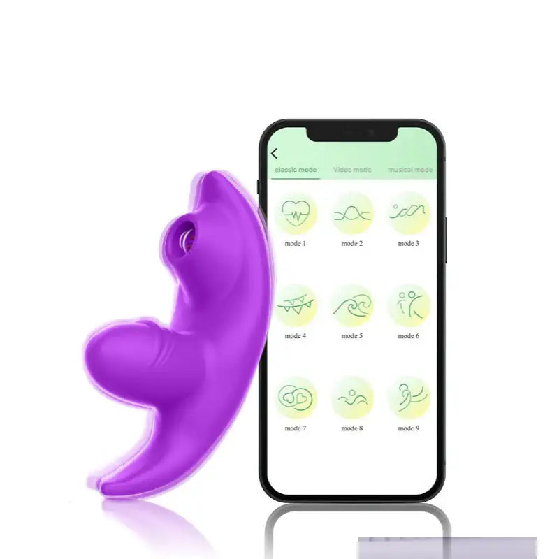 Harmony Wave - Wearable APP Dual Motor Clitoral Vibrator With Light Penetration - Frisky Business Adult Sex Toys Shop