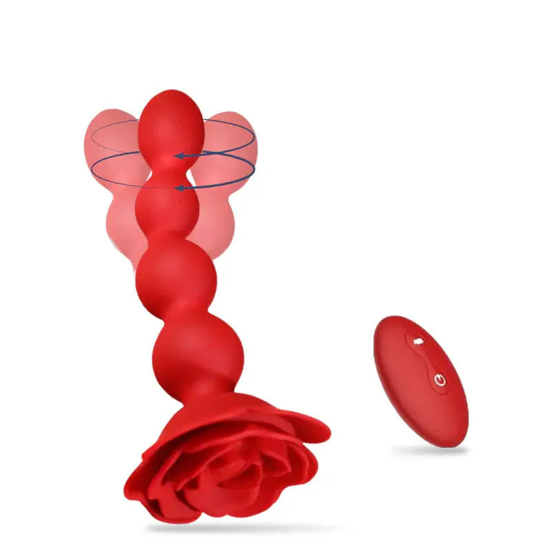 Bloom Beads Ecstasy – Rotating and Vibrating Anal Beads - Frisky Business Adult Sex Toys Shop