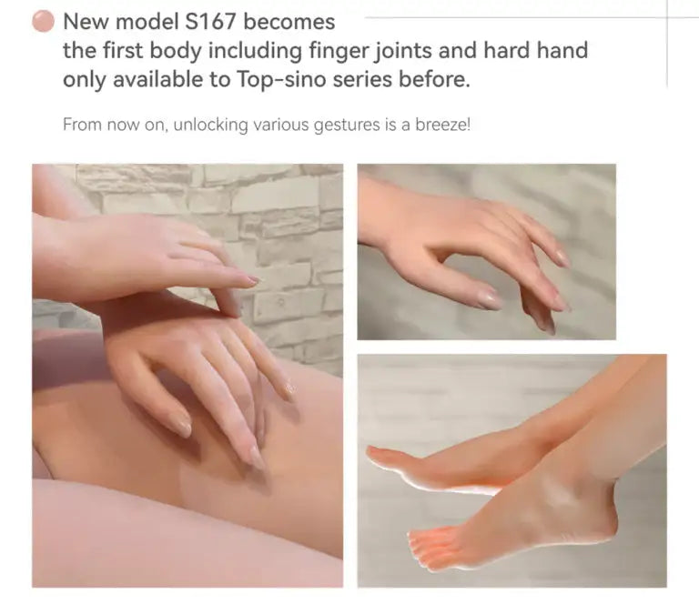 Sino Doll Pro Soft Max 167 cm Platinum Silicone - Linchun - Frisky Business Adult Sex Toys Shop