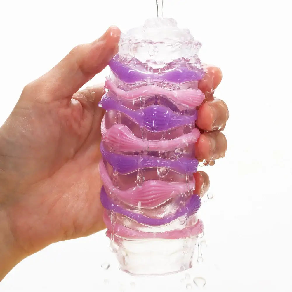 Tenga Arte Reusable Male Masturbator Drape Flip Open Design Easy Maintenance Reusable Silicone Device Singapore