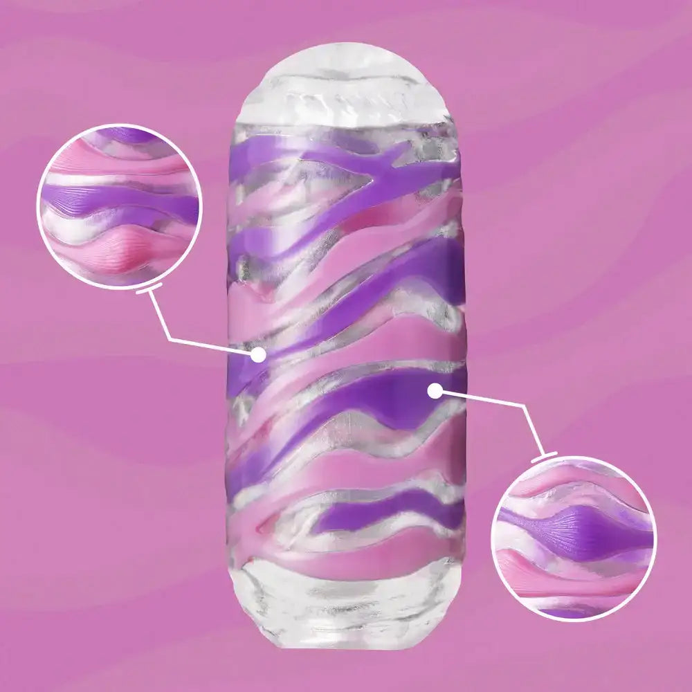 Tenga Arte Reusable Male Masturbator Drape Compact Sleek Design Convenient for Travel Durable Silicone Singapore