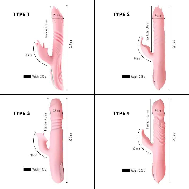 Revolution - Retractable Dual Vibrator - Frisky Business Adult Sex Toys Shop