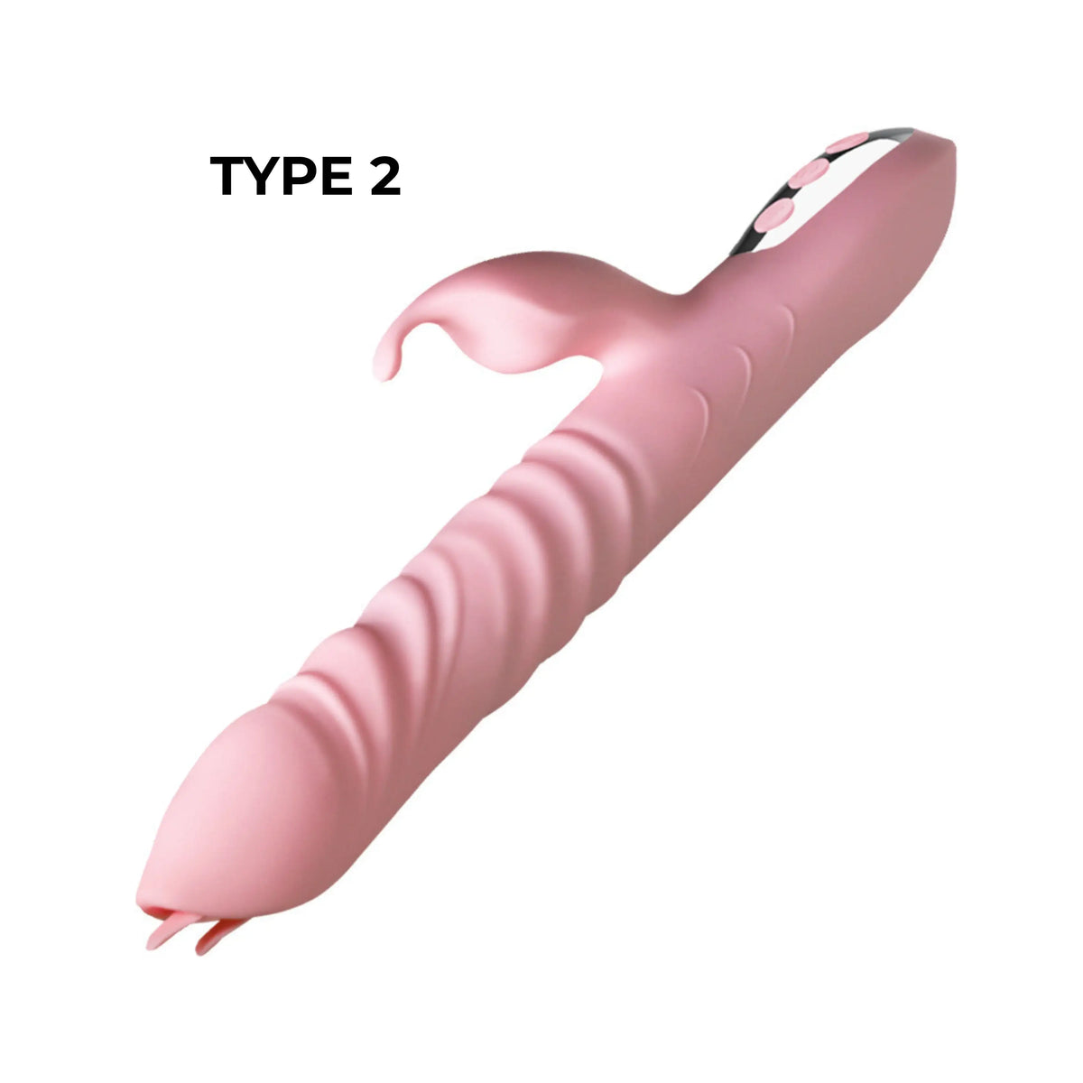 Revolution - Retractable Dual Vibrator - Frisky Business Adult Sex Toys Shop