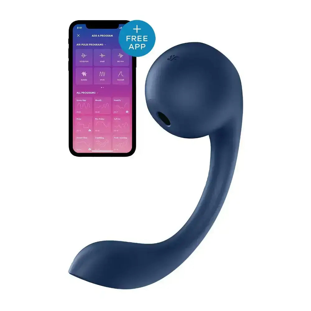 Satisfyer Pro+ Wave 4 Connect App App Controlled Bluetooth Connectivity Interactive Stimulation Device Singapore