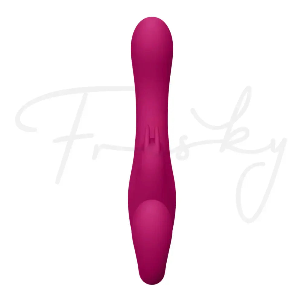 SHOTS Suki Vibrating Strapless Strap-on Rabbit Pink Multiple vibration patterns for versatile pleasure and targeted stimulation Singapore