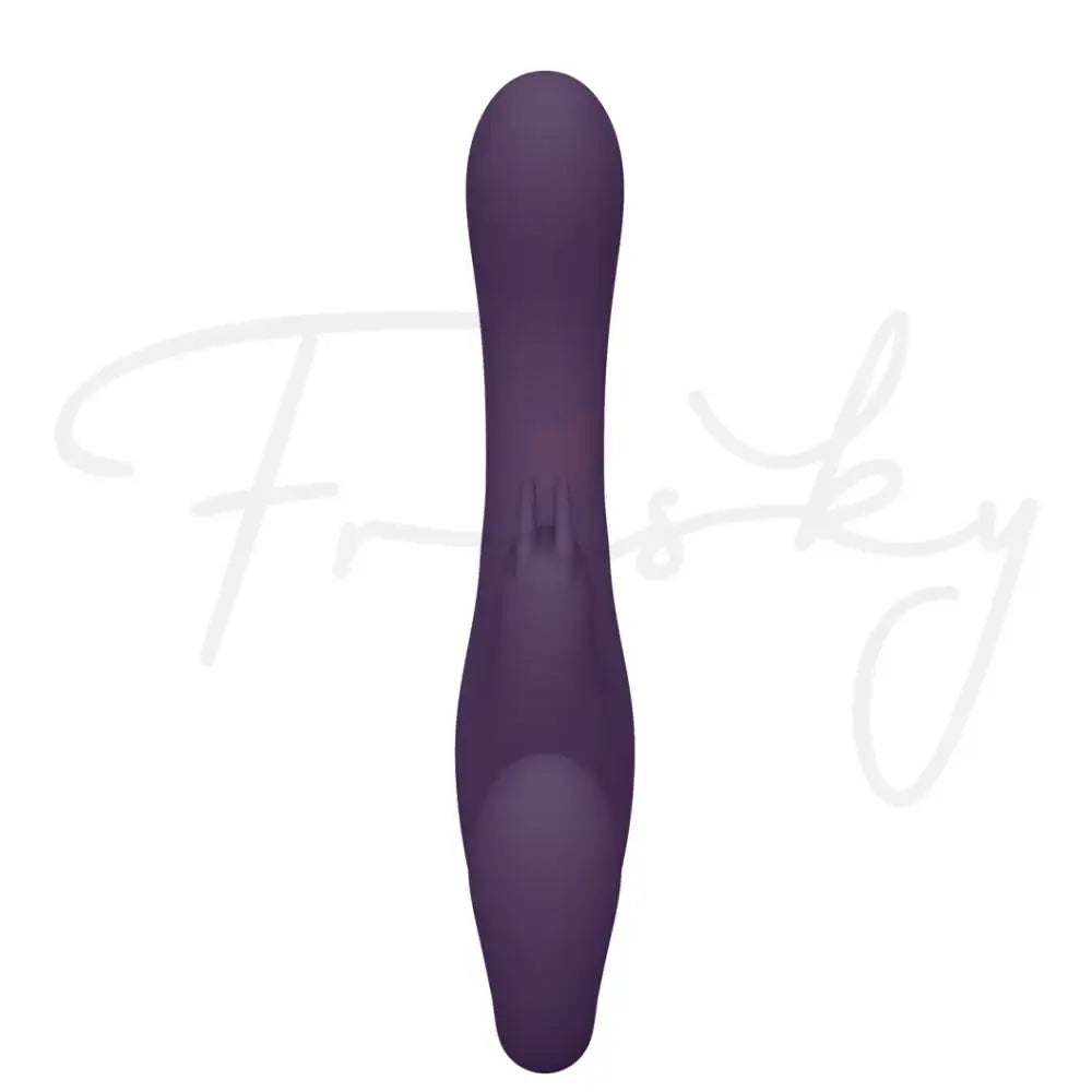 SHOTS Suki Vibrating Strapless Strap-on Rabbit Purple App controlled with customizable vibration modes for interactive adult experiences Singapore