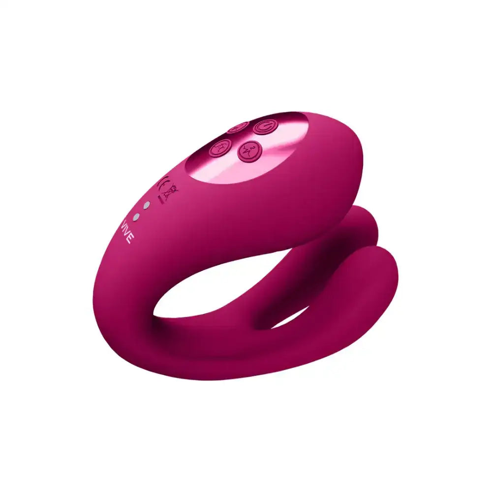 SHOTS Yoko Triple Action Vibrator Pink App controlled with customizable triple action and clitoral pulse wave modes for personalized pleasure Singapore